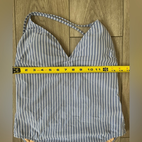 NWT J.Crew Seersucker Bathing Suit - Picture 8 of 8